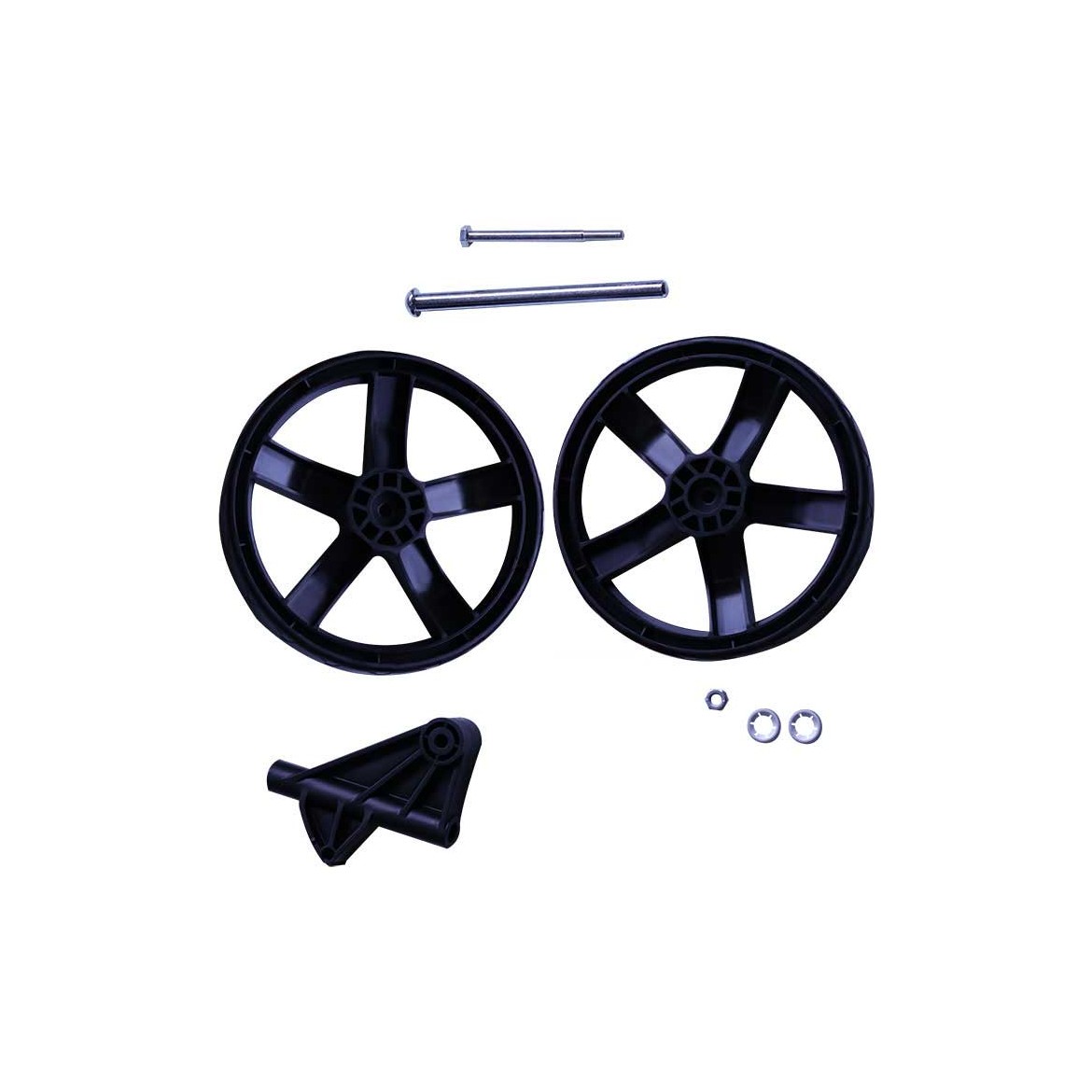 Roue 3154.0 Jumelée Ø200x32 Noire
