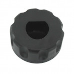Foot pad 3/4 adjustable black